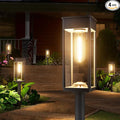 NEWMESSI Solar Pathway Lights Outdoor, 4 Pack Garden Lights IP65 Waterproof by NEWMESSI