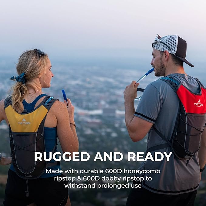 Teton Oasis/Trailrunner Hydration Backpack – Lightweight Water Pack - Image 4