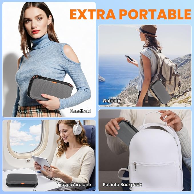 Double-Layer Electronics Organizer Travel Case - Image 6
