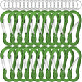 sprookber 2" Small Carabiner Clip, D Ring Caribeener, Spring Snap Hook by Sprookber