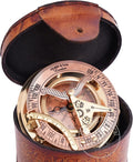 Humaira Nautical Vintage Brass Sundial Compass by HumairaNautical