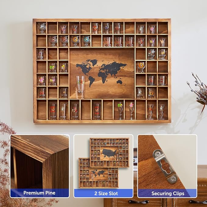Large Shot Glass Display Case - Image 2
