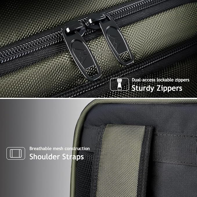MATEIN Carry on Travel Laptop Backpack, Large Flight Approved Personal Item - Image 7