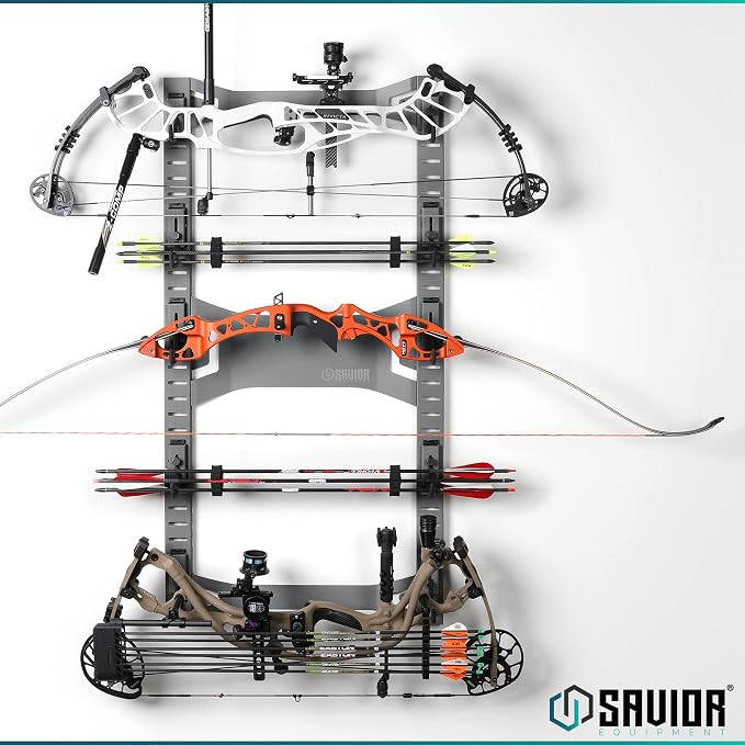 Savior Equipment Horizontal Steel Wall Mount Firearm Rifle Display Rack - Image 8