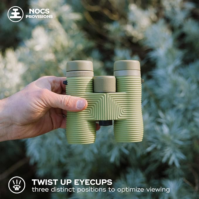 Nocs Provisions Field Issue Compact 10x32 Waterproof Binoculars, Shockproof - Image 6