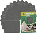 OAZ 15 Pieces 3.5 x 4.7 inch Nylon Repair Patches Nylon Fabric Patch by OAZ