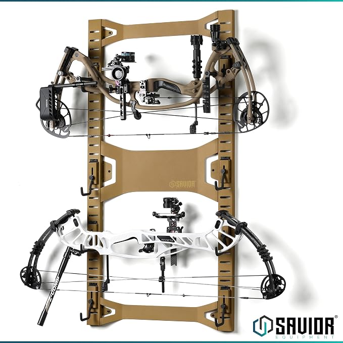 Savior Equipment Horizontal Steel Wall Mount Firearm Rifle Display Rack - Image 9