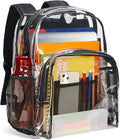 Vorspack Clear Backpack Heavy Duty PVC Transparent Backpack Extra Large Clear by Vorspack