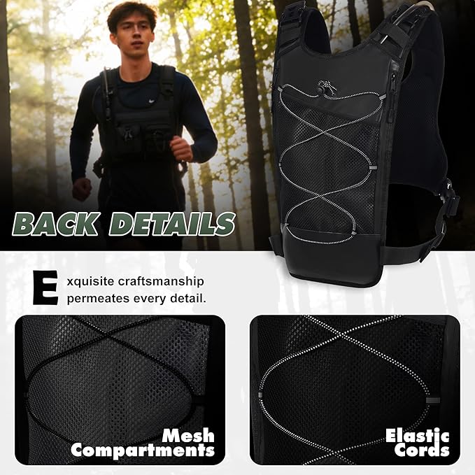 Hydration Running Vest Backpack - Image 7