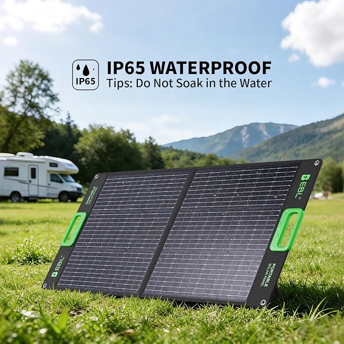EBL 100 Watt Solar Panel, Foldable Solar Charger - Image 5