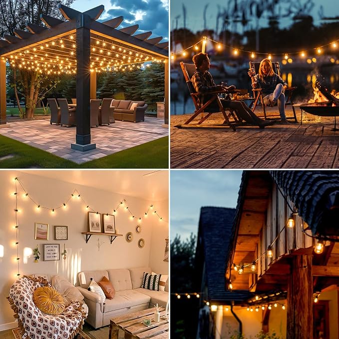 LED Outdoor String Lights, 150FT Waterproof Patio Light - Image 7