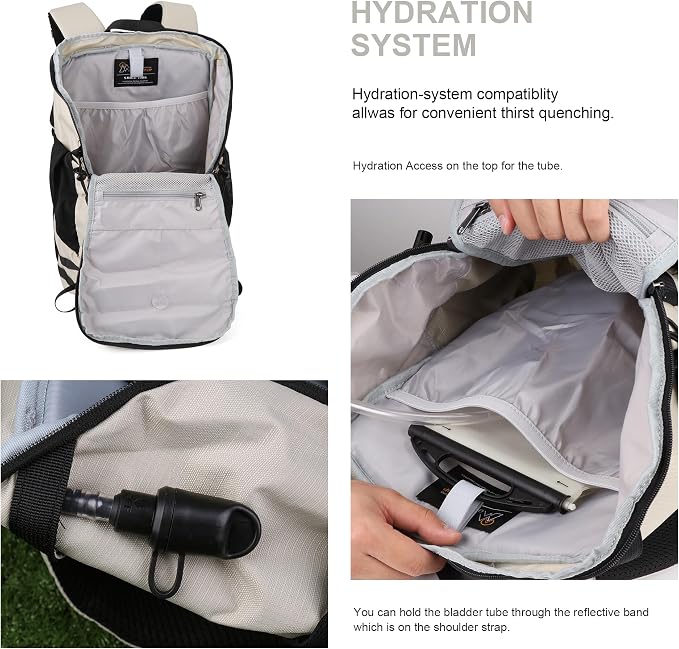 MOUNTAINTOP 35L Hiking Backpack, Lightweight Outdoor Travel Camping Daypack - Image 5