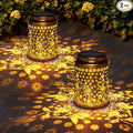 2 Pack Solar Lanterns Outdoor Waterproof Hummingbird Garden Decor Gift by Unknown