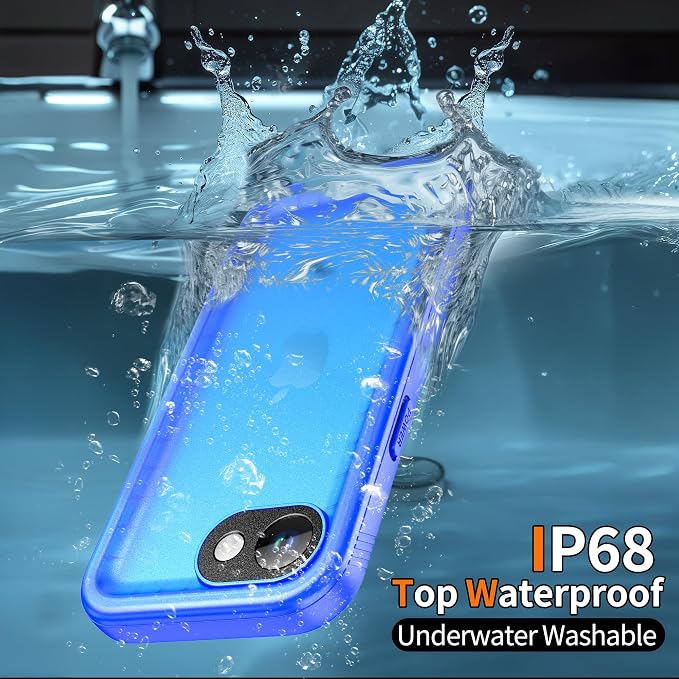 Cozycase TOP Protective Full Body Frosted Blue Case - Image 4