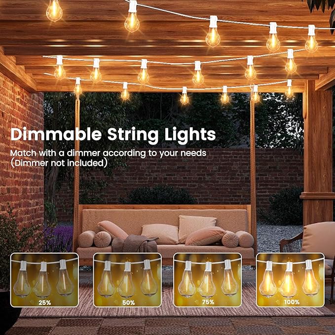 String Lights for Outside 300FT Outdoor Lights - Image 2
