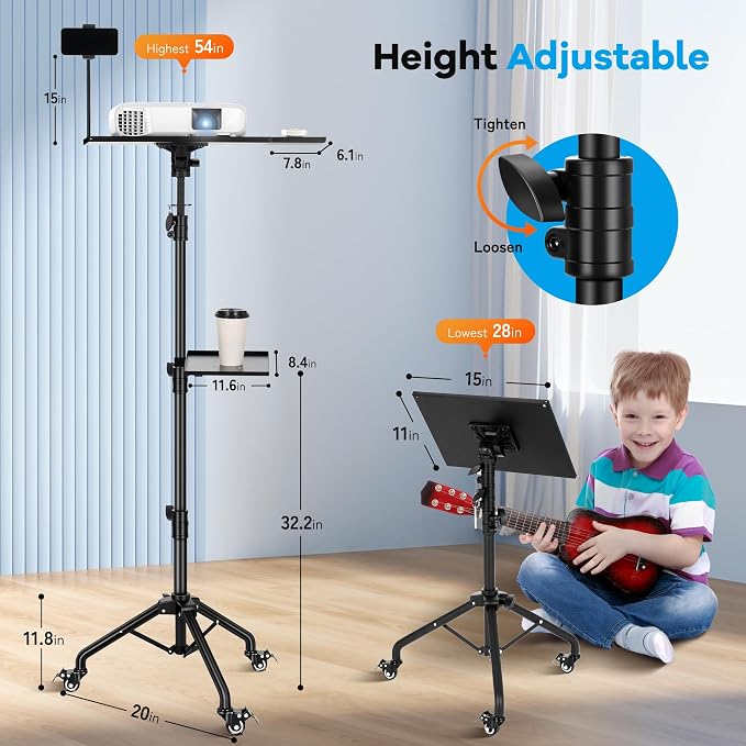 CAHAYA Projector Tripod Stand - Image 5