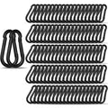 60PCS M4 Heavy Duty Carabiner Clip, 1.57Inch Snap Hook Quick Link Small by XHAMXE
