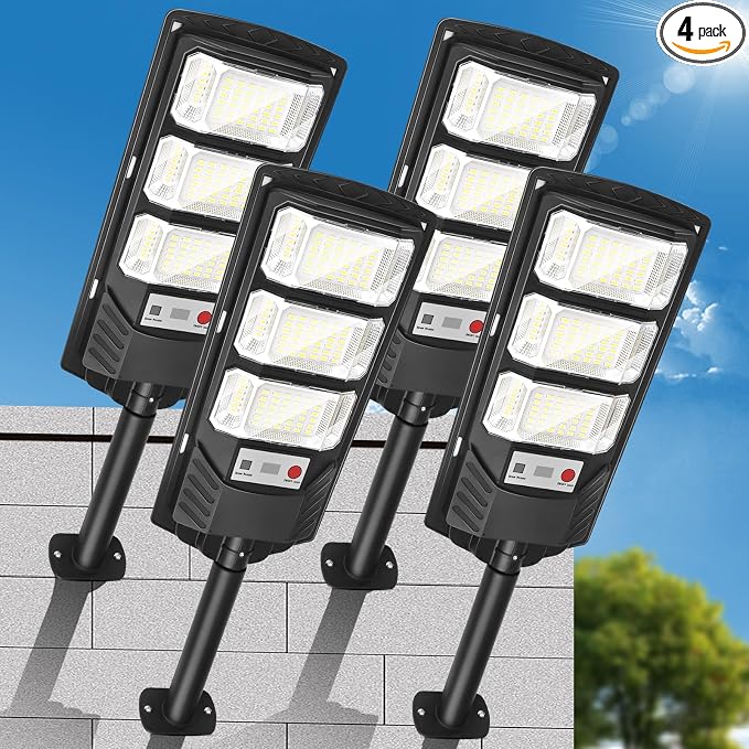 4 Pack Solar Lights Outdoor Waterproof by Unknown