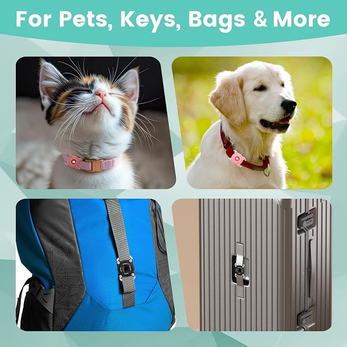 Waterproof Dog Collar Holder for Airtag Pink – Ultra-Durable, Shockproof Case - Image 5