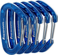 FresKaro 5pcs Nano Carabiner Clips, 8kN 1798lbs, Small Sturdy, Reliable by FresKaro