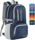 ZOMAKE Lightweight Packable Backpack, 35L Light Foldable Hiking Backpacks Water by ZOMAKE