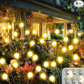 2026 Upgraded Solar Lights Outdoor, 6 Pack Solar Garden Lights by BOSSERN