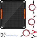 OYMSAE 12V Solar Battery Charger ，5W Waterproof Solar Battery Maintainer by OYMSAE