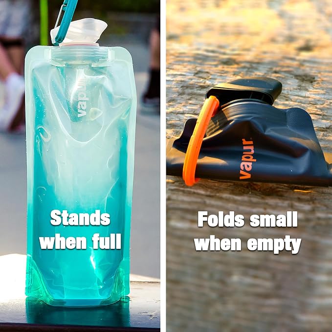Vapur Flexible, Collapsible Wide Mouth Anti-Bottle - Image 3