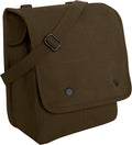 Rothco Canvas Map Case Shoulder Bag – Rugged Crossbody EDC Utility Storage by Rothco