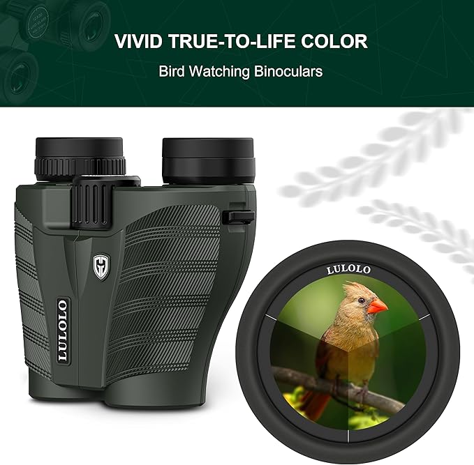 12x28 Compact HD Binoculars for Adults High Powered - Image 3