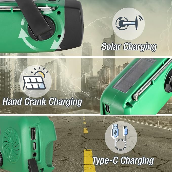 Emergency Hand Crank Radio - Image 2