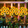 Solar Sunflower Lights Outdoor Waterproof by AHAORIGIN