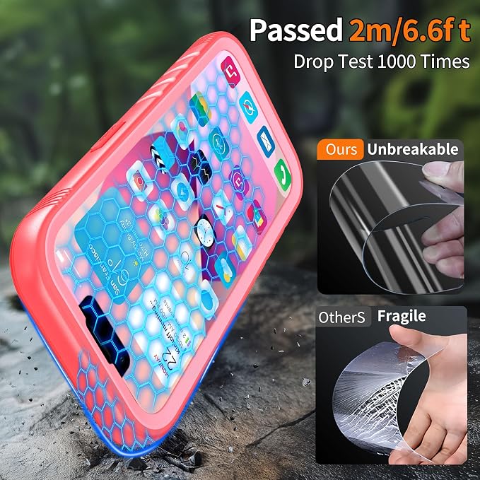 Cozycase Compatible with iPhone 13 Pro Waterproof Case - Image 4