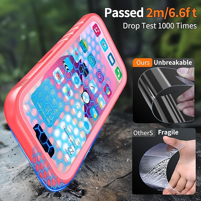 Cozycase Compatible with iPhone 13 Pro Max Waterproof Case - Image 4