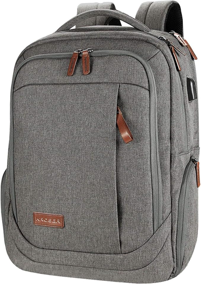 KROSER Laptop Backpack Large Computer Backpack Fits up to 17.3 Inch Laptop - Image 4