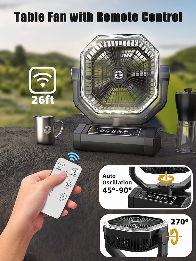 Portable Rechargeable Fan - Image 3