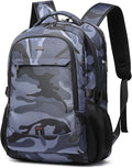 DUSLANG 17 Inch Travel Laptop Backpack Water Resistant Hiking Backpack by DUSLANG