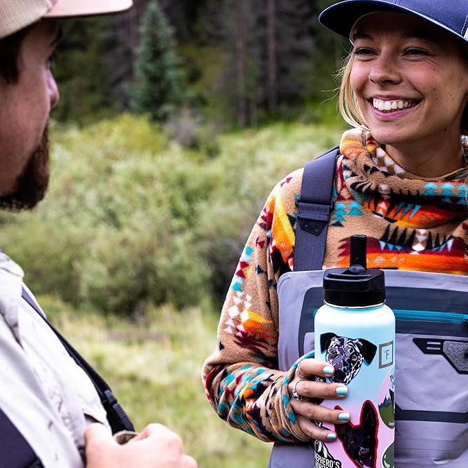 IRON °FLASK Camping & Hiking Hydration Flask - 40 oz Aurora - Image 9