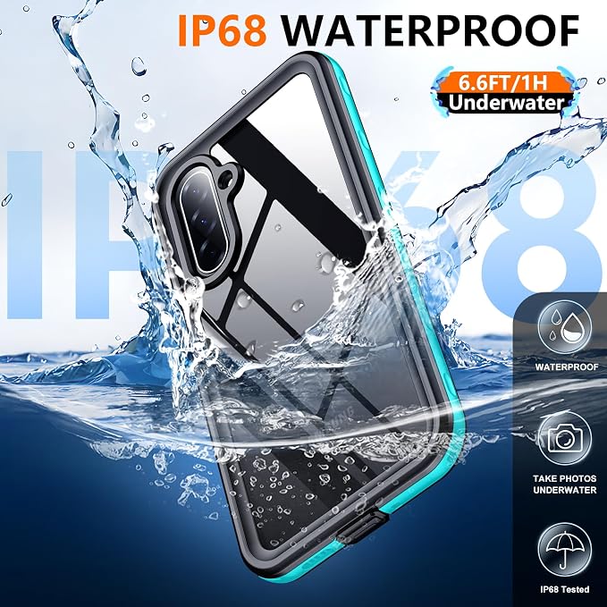 SPIDERCASE for Samsung Galaxy A17 Waterproof Case, IP68 Waterproof Case - Image 3