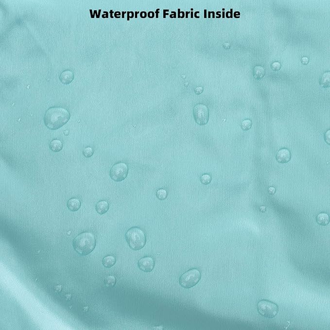 Waterproof Wet Dry Bags with Two Pockets 2-Pack Cloth Diaper Travel Organizer - Image 6