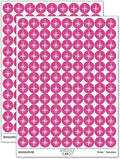 Compass Rose Nautical Star Navigation Map 200+ Round Stickers by Sniggle+Sloth