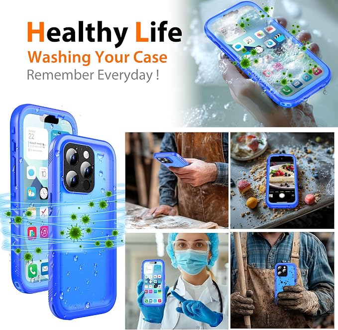 Cozycase for iPhone 15 Pro Max Waterproof Shockproof Dustproof Case - Image 11
