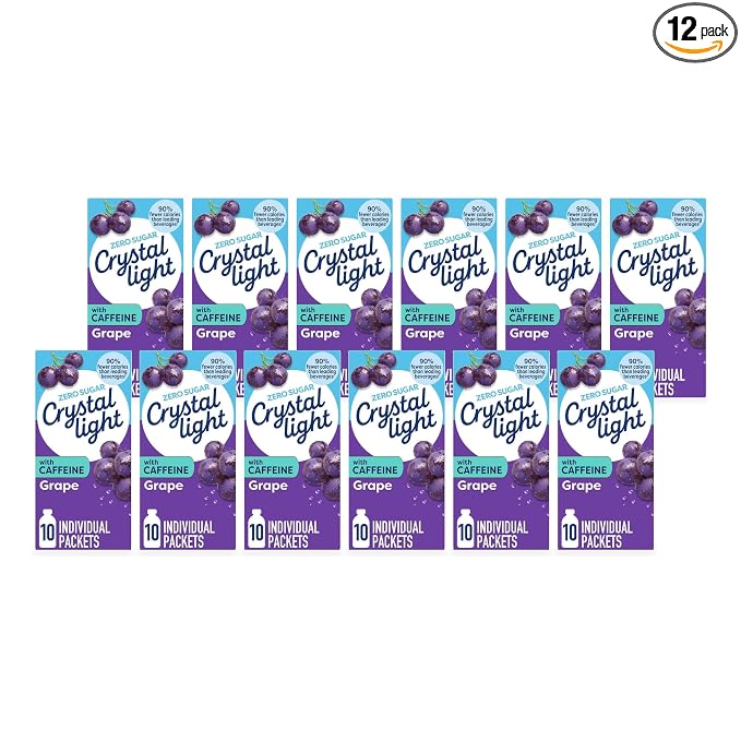 Crystal Light On The Go Energy Grape by CrystalLight