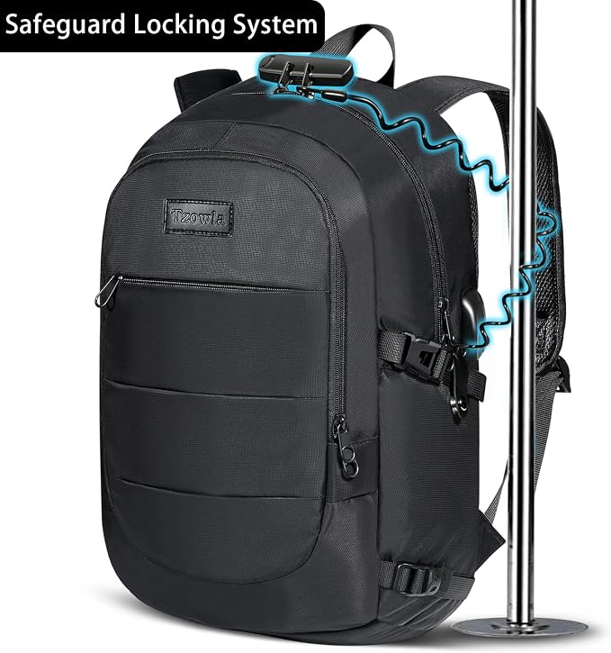 Tzowla 35 Liter Anti Theft Backpack - Image 4