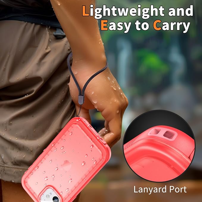 Cozycase Compatible with iPhone 12 Waterproof Case/iPhone 12 Pro Waterproof Case - Image 8
