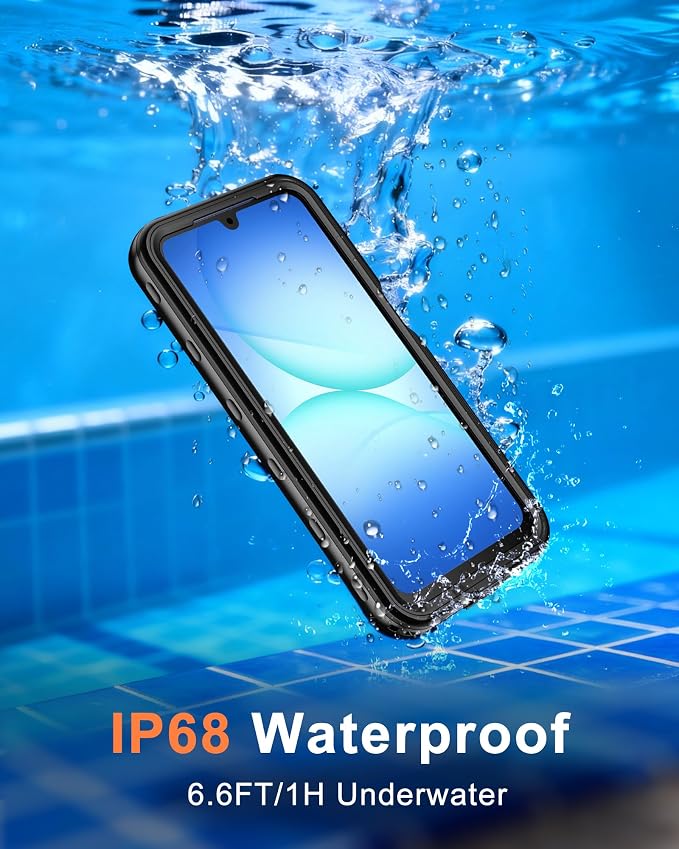 Beasyjoy for Samsung Galaxy A17 5G Case Waterproof, Built-in Screen Protector - Image 3