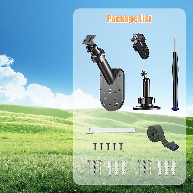 Wall Mount for Cameras and Solar Panels, 2-in-1 Mount for Ring, etc Solar Panel - Image 7