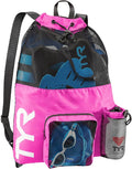 TYR Big Mesh Mummy Backpack For Wet Swimming, and Workout Gear by TYR