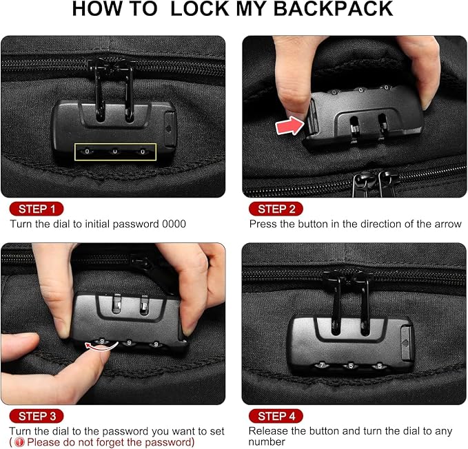 LOVEVOOK 17 Inch Laptop Backpack - Image 2