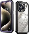 SPIDERCASE Only Designed for iPhone 15 Pro Max Case Waterproof, Built-in Lens & by SPIDERCASE